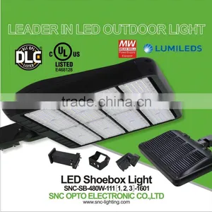 Cold White Color Temperature High Lumen 480w Led Shoebox Light Dlc ul Cul Approved thumbnail-1