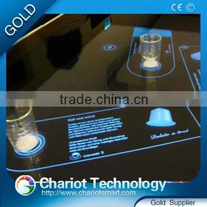 Easy Install Chariot Bar Glass Tables Interactive 2014 High Quality thumbnail-1