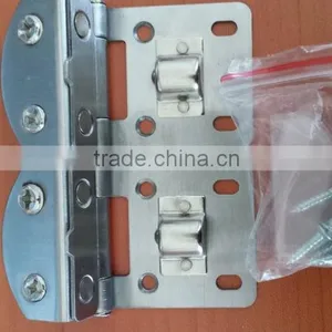 HJ-063 Hot Sale 8cm Semicircle Single Quality Glass Cabinet Hinge /Stainless Steel Singleglass Cabinet Hinge/Quality Glass Hinge thumbnail-6