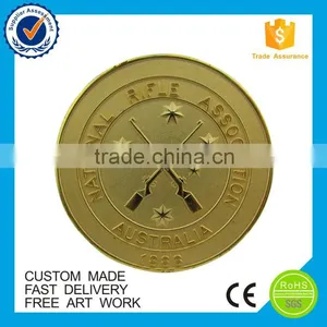Cheap High Quality Custom Made Antique Gold Coin thumbnail-5