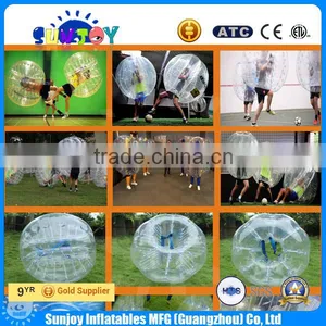 TPU PVC Human Bumper Ball Inflatable Bubble Ball Suit thumbnail-1