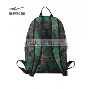 ERKE Ultra-functional Backpack School Backpack Daypack Casual Camouflage Patterns Grid Stripe Printing, Lining :100% Polyester thumbnail-3