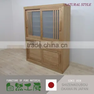 Reliable and Durable Japanese Wood Kitchen Cabinet With Various Kind of Wood thumbnail-3