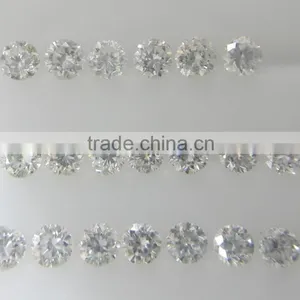 0.7-1.2mm 1ct Lot SI Clarity F Color Natural Loose Brilliant Cut Diamond Non-treated thumbnail-1