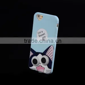 Lovely Cartoon Universal 3D TPU Silicone Phone Case For IPhone 6 6S thumbnail-3