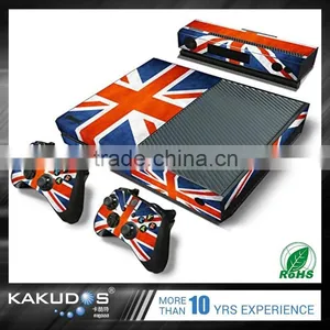 HOT SPOT ! No Sticky Residue PVC Material Skin Sticker for Microsoft Xbox One thumbnail-1