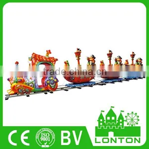 Theme Park Props Amusement Park Games for Sale Electric Toy Train Sets thumbnail-1
