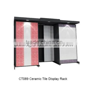 Tsianfan Sliding Kitchen Bathroom Tile Display Stand/ceramic Tile Showroom Display Stands CT089 thumbnail-1