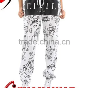 Gold Printed Joggers Pants For Mens thumbnail-2