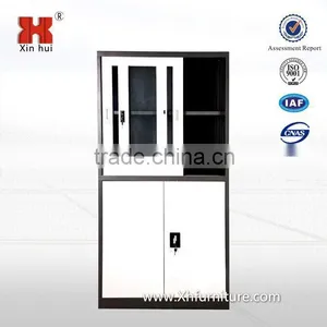Upper Sliding Glass Door Metal File Cabinet/steel Filing Cabinet thumbnail-1