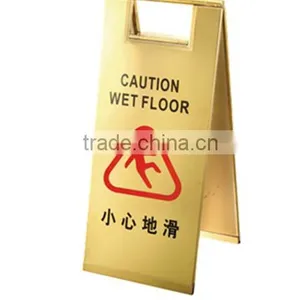 Homestar Christmas Hotel Lobby Display Folding Warning Caution Wet Floor Sign Board and Folding Floor Warning Sign Board thumbnail-1