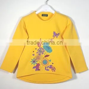 Girls 100 Cotton t Shirts Printed, Girls Clothes, Cotton Printing Child t Shirts thumbnail-1