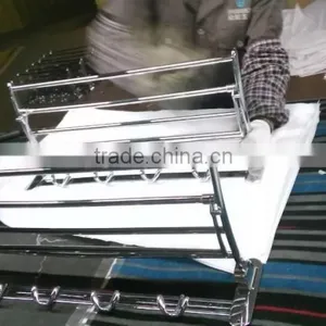 Brass+stainless Steel Double Towel Bar thumbnail-4