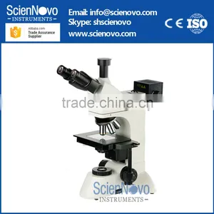 High Quality Scienovo L3230BDgreat Metallographic Microscope Magnification 50X-600X thumbnail-1