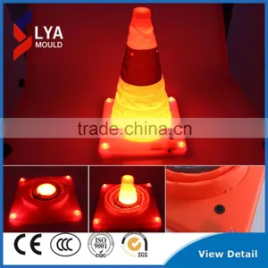 Factory the Lowest Price 750mm Reflective Traffic Cone Black thumbnail-3