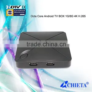 Octo Core H.265 Decoder 4K Android IPTV Smart Tv Box thumbnail-1