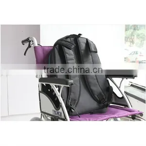 Large Storage Mesh Side Pocket Power Electric Wheel Chair Bag With Padded Loop Luxury Backpack Wheelchair Bag thumbnail-4
