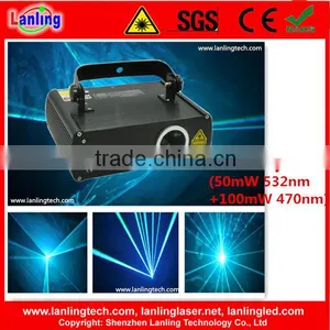 150mW Cyan Single Laser Party Light thumbnail-1