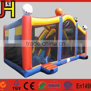 Good After-sale China Sport Theme Inflatable Combo Bouncer For Sale thumbnail-1