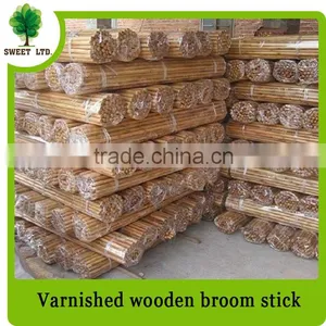 Well Straight Varnished Wood Mop Stick With Cheap Price and High Quality thumbnail-6