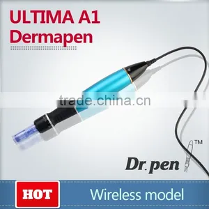 2016 Blue Wireless Derma Pen Dr Pen Microneedle Dermapen Rechargeable Dr Pen thumbnail-1