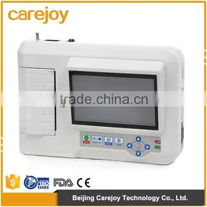 6 Channel Standard 12 Lead Factory Supply Electrocardiograph Ecg Machine thumbnail-1