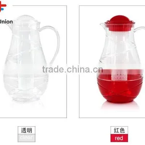 No.1 Yiwu & Ningbo Exporting Commission Agent Wanted Clear Good Quality Cold Water Jug Set With 4 Cups Plastic Teapoot Set thumbnail-5