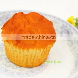 PU Lifelike Squishy Fake Puff Cake Artificial Bread Decoration Model Kitchen Toys Photography Props thumbnail-2