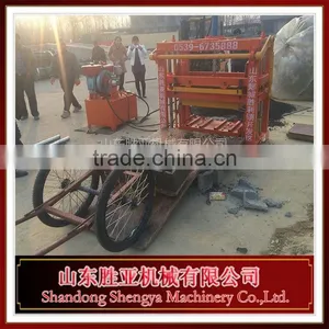 Semi Auto Block Making Machine QTJ4-40 For Consruction Hot Sells thumbnail-5