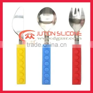 Hot Sale Promotional Stainless Steel Camping Cutlery-baby Tableware, Spoon, Fork, Knife thumbnail-1