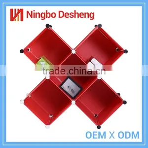 Magic Diy Wardrobe Interlocking Foldable Storage Cube thumbnail-4