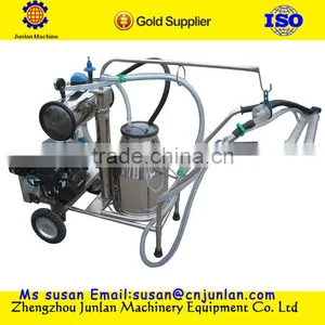 Stainless Steel Portable Goat Sheep Cow Milking Machine +8618637188608 thumbnail-6