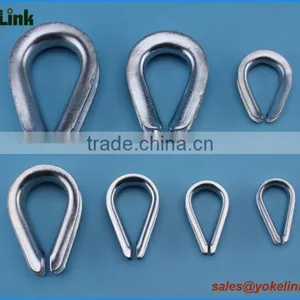 Electric Galvanized US Type Wire Rope Thimble thumbnail-2