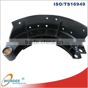 Factory BPW220 Truck Trailer Brake Shoes thumbnail-1