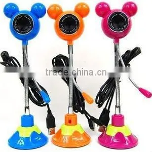 Camera Cute Mikey PC Webcam w/ Gooseneck Suction Mount +Mic thumbnail-1