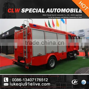 Chinese Hot Sale 3cbm to 5cbm 4x4 Fire Truck Truck thumbnail-3