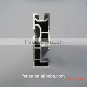 Shutter Anodized Extrusion Aluminum Profile for Kitchen Cabinet Door thumbnail-1