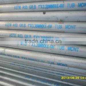 Hot Dip Galvanized Scaffold Pipe Q235 Carbon Steel Material thumbnail-1