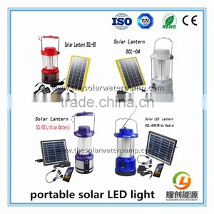 Portable Solar LED Light/lantern Led Solar Powered Flood Lights thumbnail-4