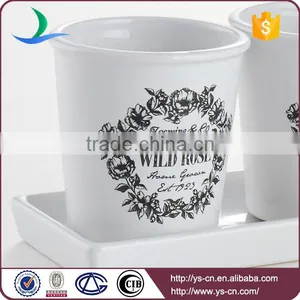 Small Round Stoneware Ceramic Flower Pots Wholesale thumbnail-2