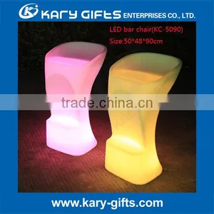 Lady Seat Led Cocktail Stool Light up High Bar Stools thumbnail-3