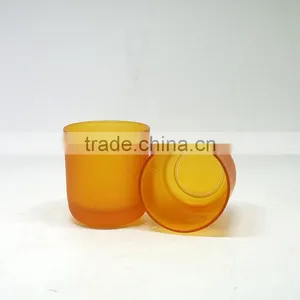 10oz Glass Candle Jars Amber/white/black Candle Container Glass Candle Cup thumbnail-2