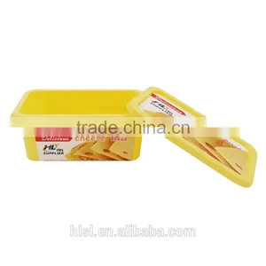 Rectangular Peanut Butter Jar With Lid, Plastic Food Containers With Lids thumbnail-3