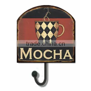 Metal Decorative Wall Hook Metal Decal Wall Hanger thumbnail-1
