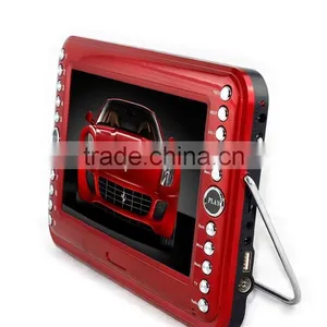 Portable Full 1080P HD DVD Player 9Inch DVD/CD Player With Game/FM/TV Turner Multi Media EVD Player For Sale thumbnail-3