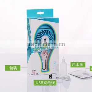 USB Charge Mermaid Handheld Air Fan, Mini Calleidic Fan For Female thumbnail-6