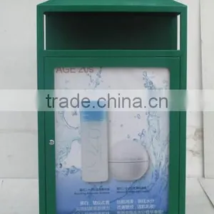 Arlau Outdoor Metal Commercial Rubbish Bins thumbnail-6