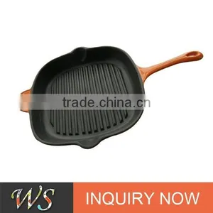 WS-FP2929 Enameled Cast Iron Skillet thumbnail-1