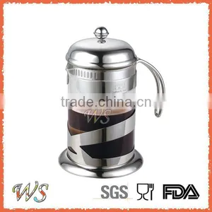 WSCHJML021glass Stainless Steel French Press Coffee Maker thumbnail-3