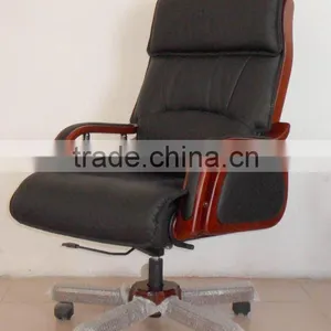 Leather Swivel President Chair 179A thumbnail-1